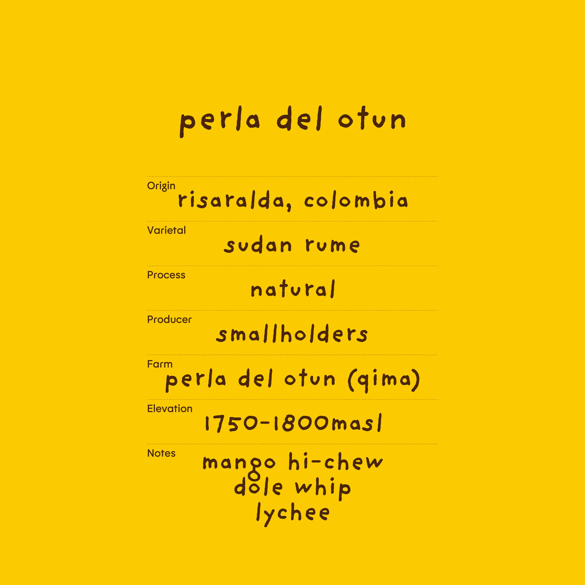 perla del otún (2026)